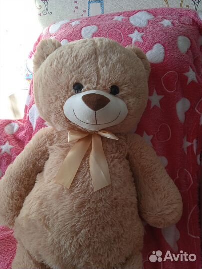 Мягкие игрушки,медведь и заяц