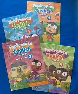 Poptropica English 2,3,4 (Новые, комплекты)