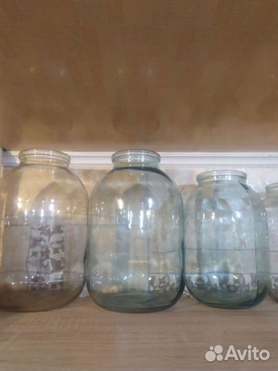 Банки стеклянные 3 литра