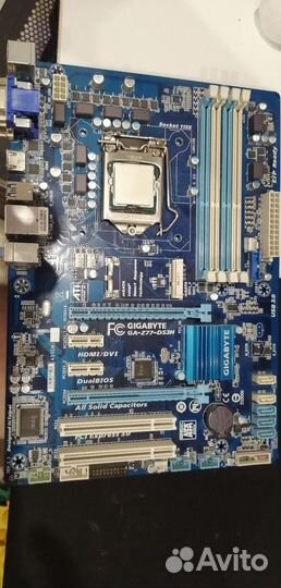 Материнская плата 1155 + i5 3450 + 16gb DDR3