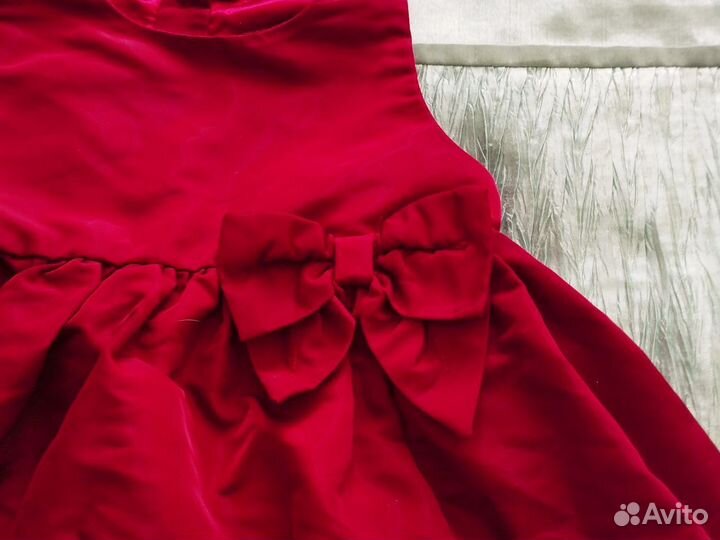 Детское нарядное платье 86