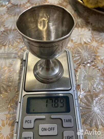 Рюмка серебро