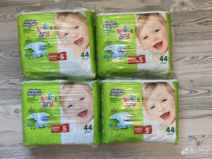 88шт подгузники Helen Harper 5