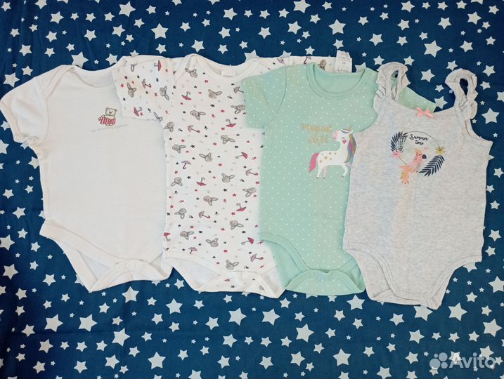 Вещи пакетом на девочку 80