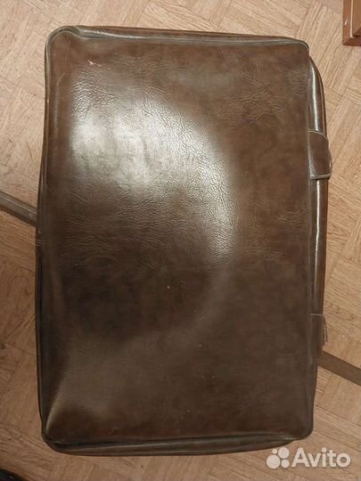 Кожаный чемодан СССР