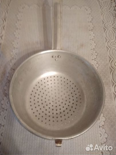 Дуршлаг алюминиевыЙ СССР