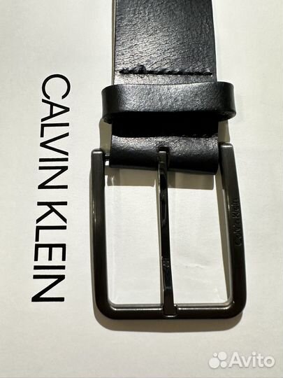 Мужской кожаный ремень Calvin Klein