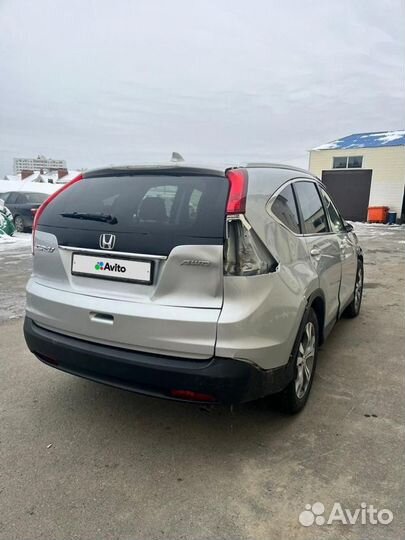 Honda CR-V 2.4 AT, 2013, битый, 238 963 км