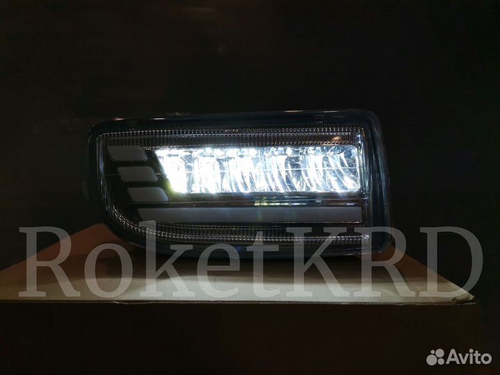 Противотуманки Toyota Land Cruiser 100 led