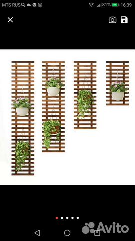 Панно подставка из дерева