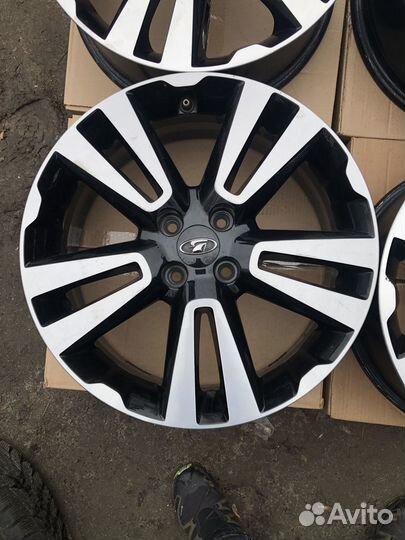 Диски R17 4/100 LADA Vesta SW Cross Black