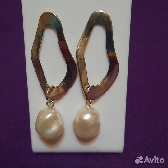 Серьги бижутерия пакетом