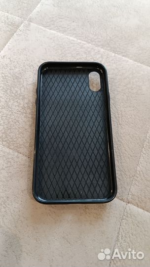 Чехол на iPhone XR кожаный