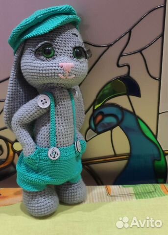 Вязаный заяц