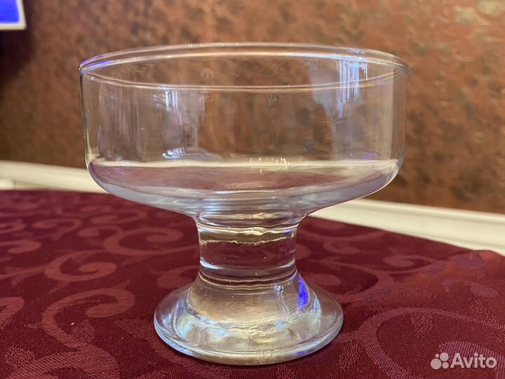 Стаканы, креманки, салатники, вазочки