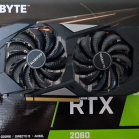 Видеокарта Gigabyte RTX 2060 6gb