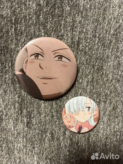 Значки аниме