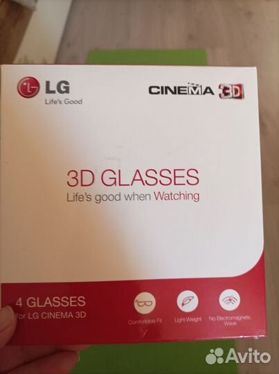 3D очки lg