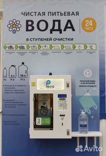 Автомат по продаже питьевой воды