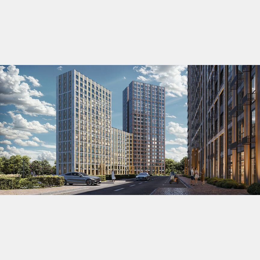 2-к. квартира, 47,9 м², 11/24 эт.