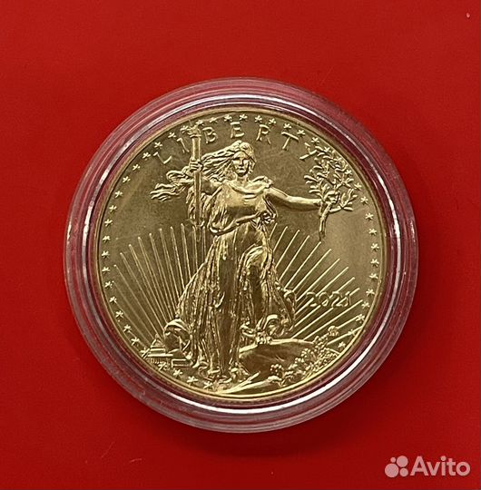 Золотая инвестиционная монета