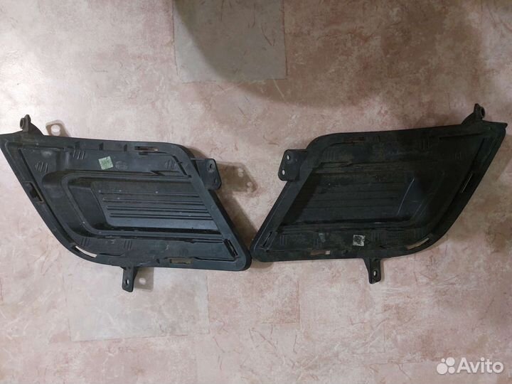 Заглушки на туманки Kia Ceed ED рейстайлинг