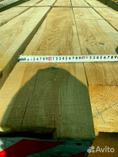 Доска обрезная 40х150х6000мм 1 сорт ГОСТ