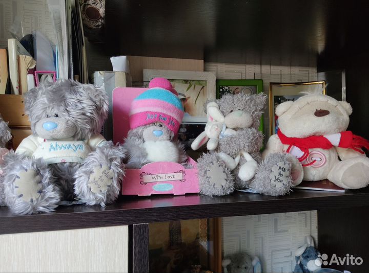 Мишки Тедди с игрушками