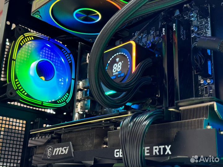 Игровой пк новый Ryzen 5 7500F RTX3080 Ti