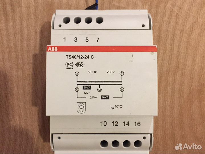 Трансформатор разделительный TS40/12-24 C