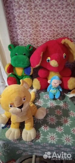 Мягкие игрушки пакетом