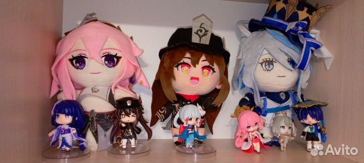 Аниме фигурки геншин