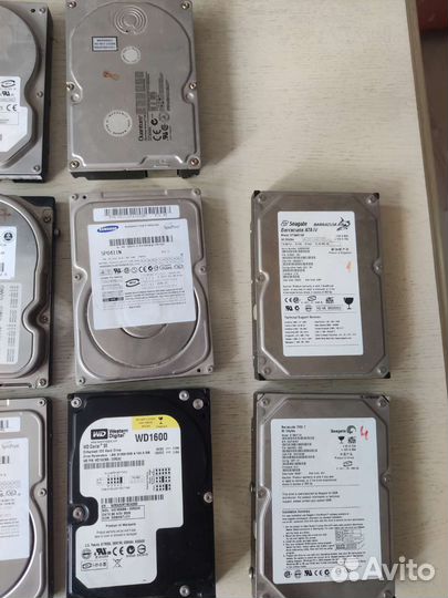 Жесткие диски 10 штук