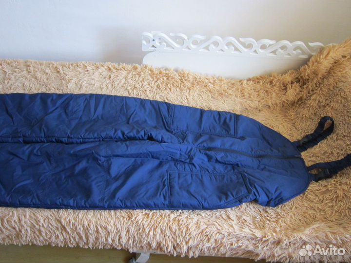 Мужской зимний полукомбинезон