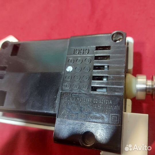 Электропривод для швейной машинки двигатель