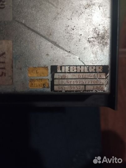 Панель приборов Liebherr 975777001