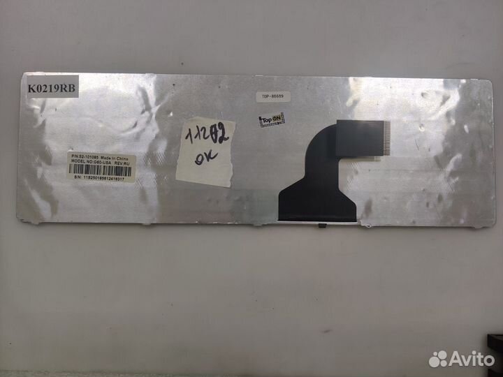 Клавиатура для ноутбука Asus K52, K53, N50 бу, ори