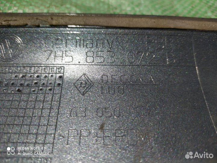 Молдинг двери передний правый Volkswagen