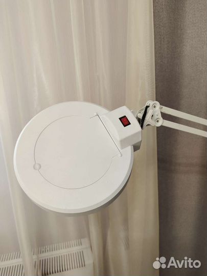 Лампа лупа напольная