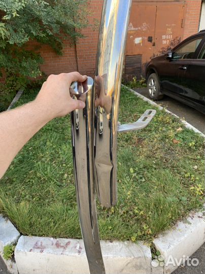 Защита бампера Ниссан Патрол