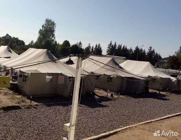 Палатка армейская бескаркасная зимняя