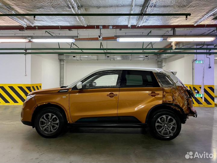 Suzuki Vitara 1.6 AT, 2016, битый, 125 200 км