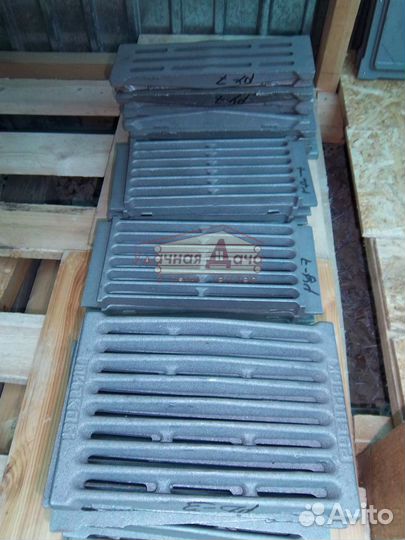 Колосниковая решетка чугунная