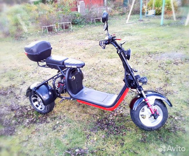 Трицикл White Siberia Pro Trike 3000 W