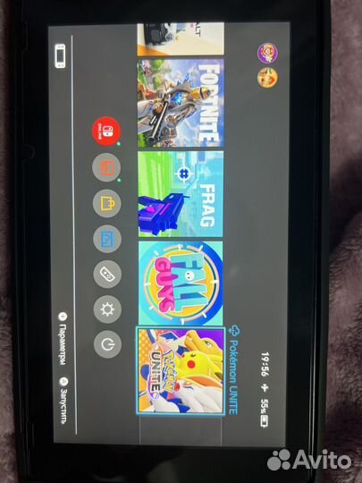 Игровая приставка nintendo switch прошитая