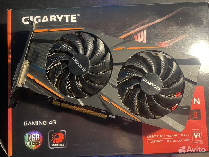 Видеокарта RX 580 4 gb