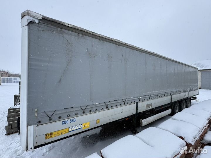 Полуприцеп шторно-бортовой Krone SD, 2007