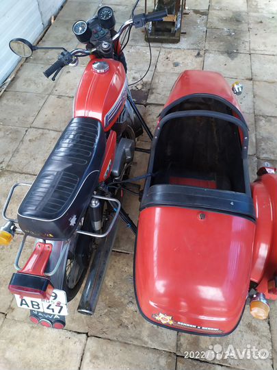 Ява 634 с коляской