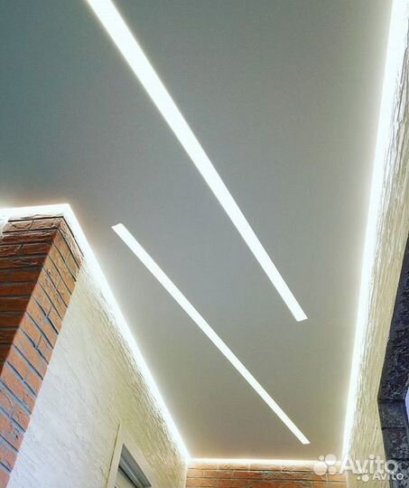 Парящий натяжной потолок