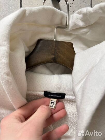 Худи R-13 Rare White Logo Over Оригинал